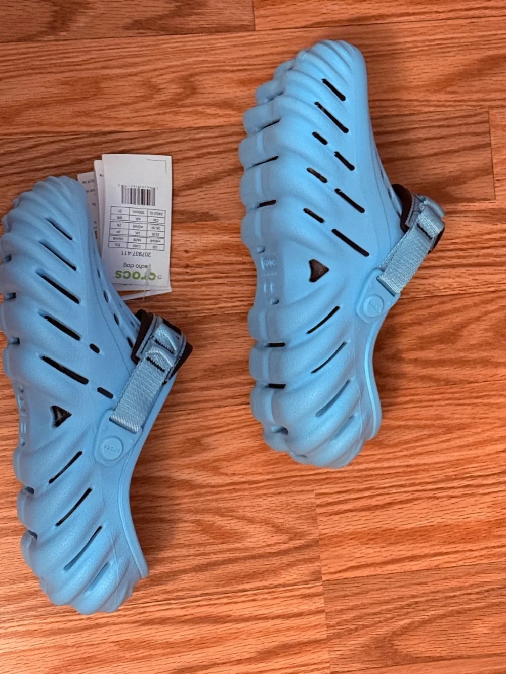 Crocs Echo Arctic Blue Adults Classic Clog W8 M 6 W9 M7